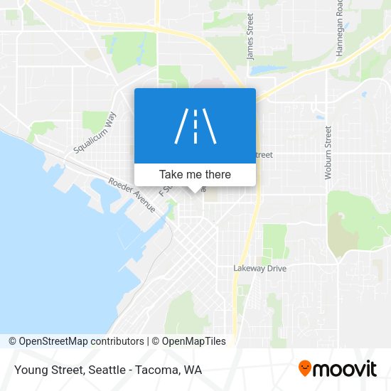 Mapa de Young Street