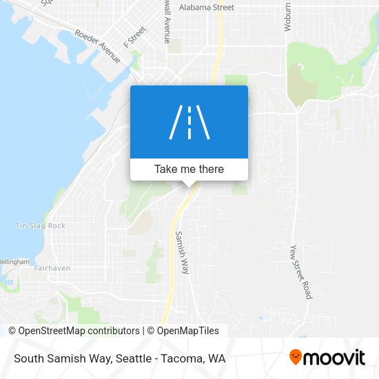 Mapa de South Samish Way