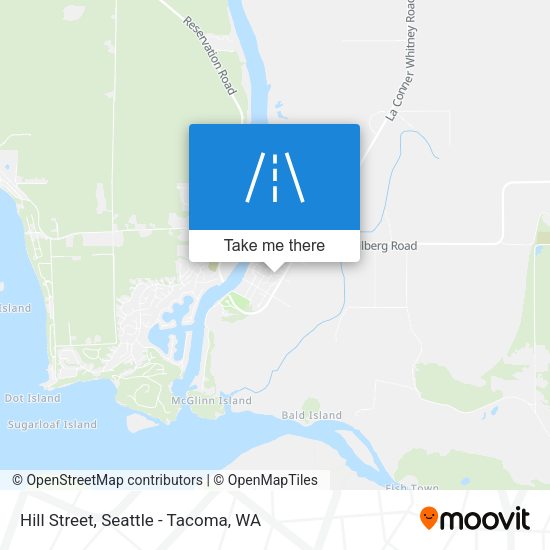 Hill Street map