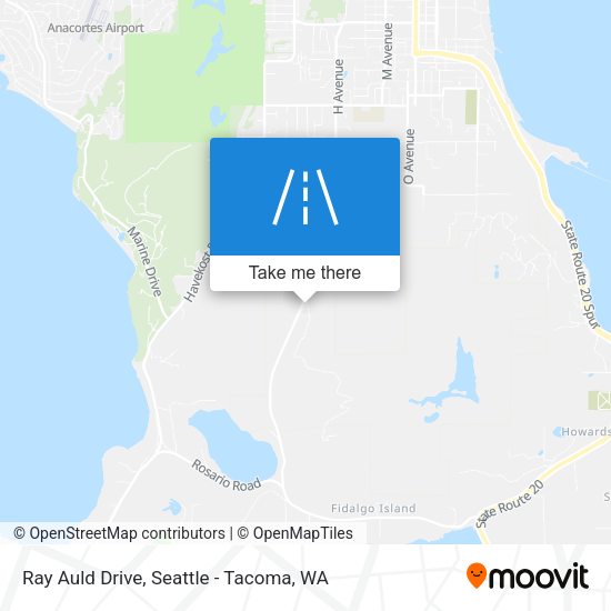 Mapa de Ray Auld Drive