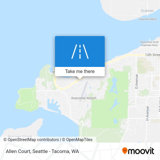 Allen Court map