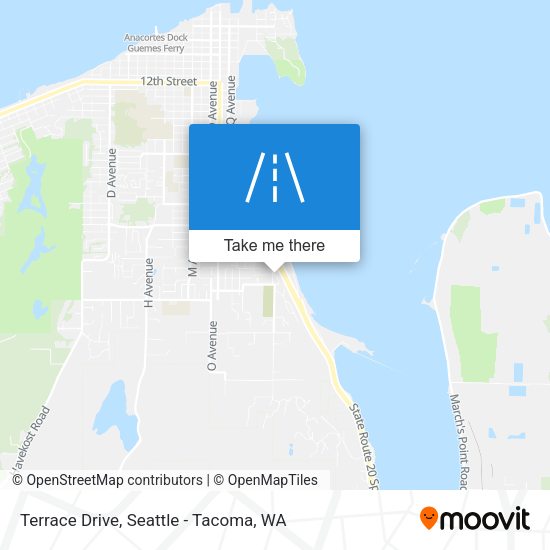 Mapa de Terrace Drive