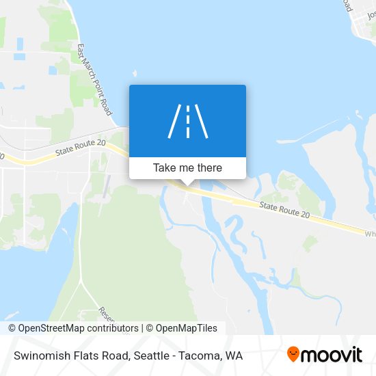 Swinomish Flats Road map