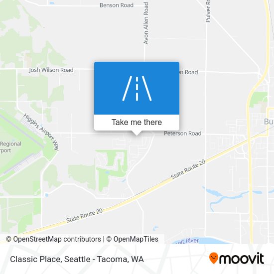Classic Place map