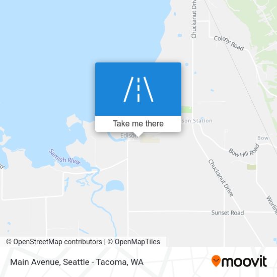 Main Avenue map