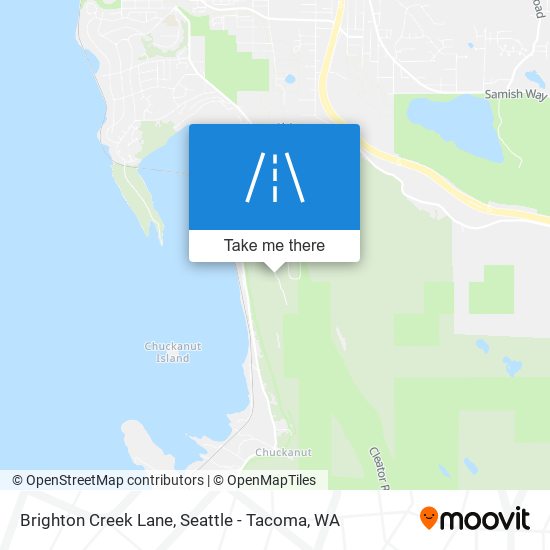 Mapa de Brighton Creek Lane