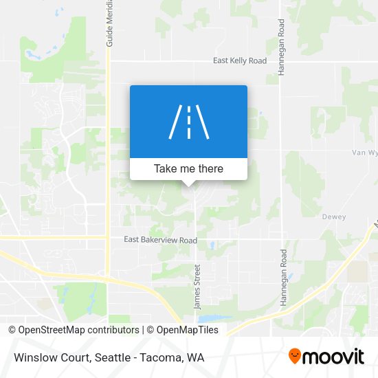 Winslow Court map