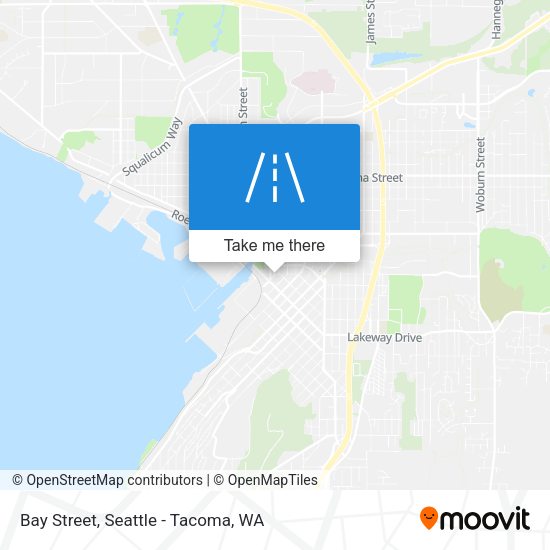 Mapa de Bay Street