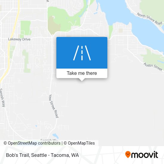 Bob's Trail map