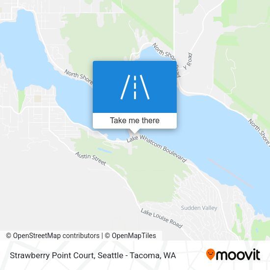 Strawberry Point Court map