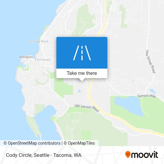 Mapa de Cody Circle