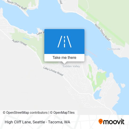 High Cliff Lane map