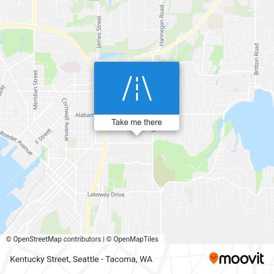 Mapa de Kentucky Street