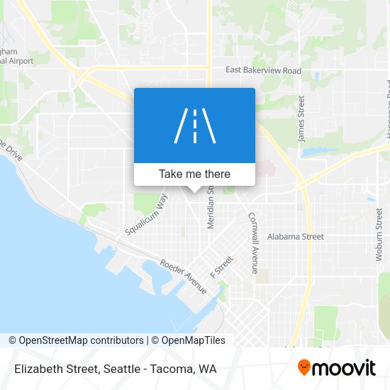 Elizabeth Street map