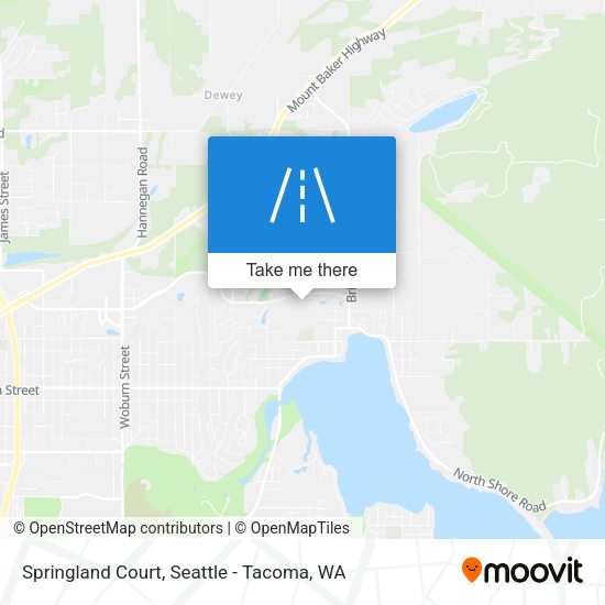 Mapa de Springland Court