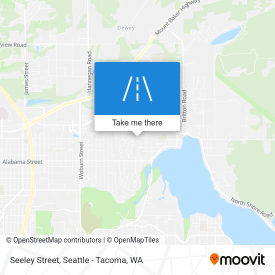 Seeley Street map
