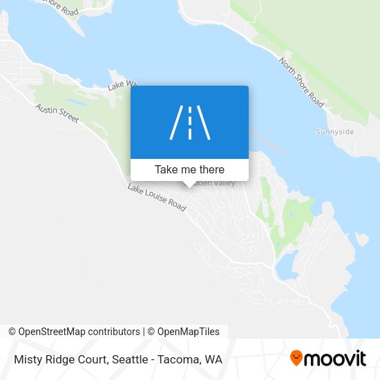 Misty Ridge Court map
