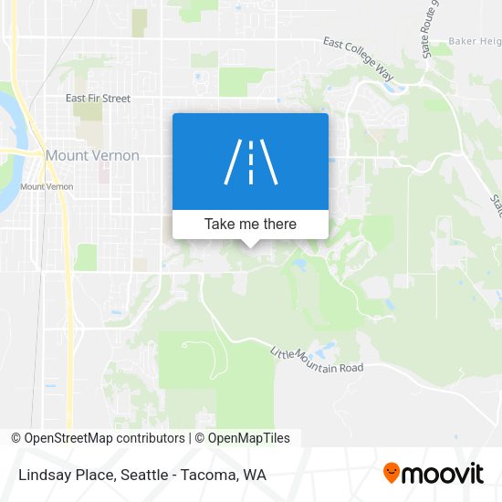 Lindsay Place map