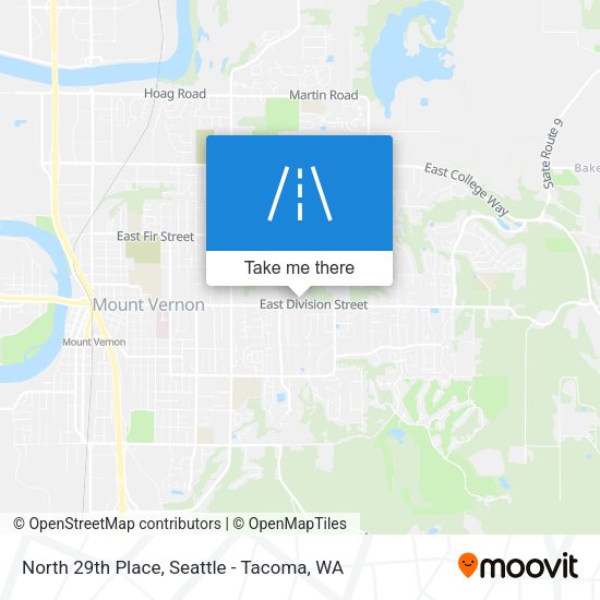 Mapa de North 29th Place