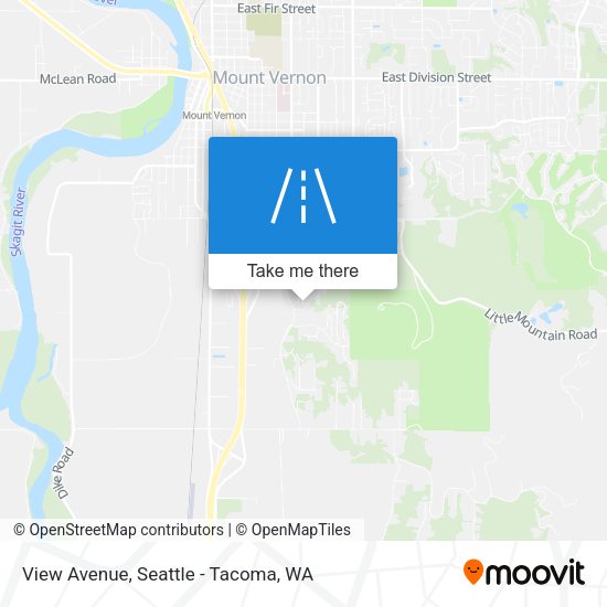 Mapa de View Avenue