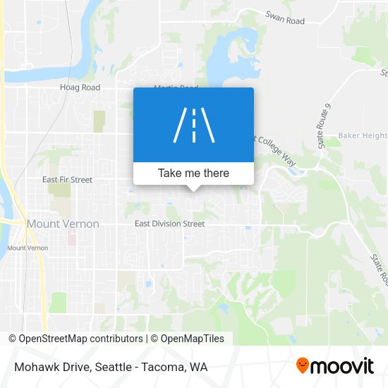 Mapa de Mohawk Drive