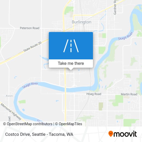 Costco Drive map