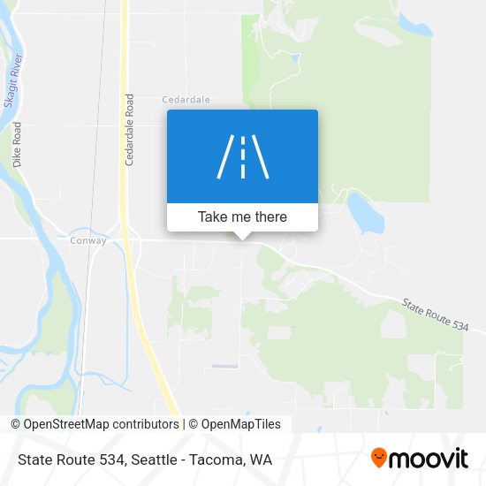 Mapa de State Route 534