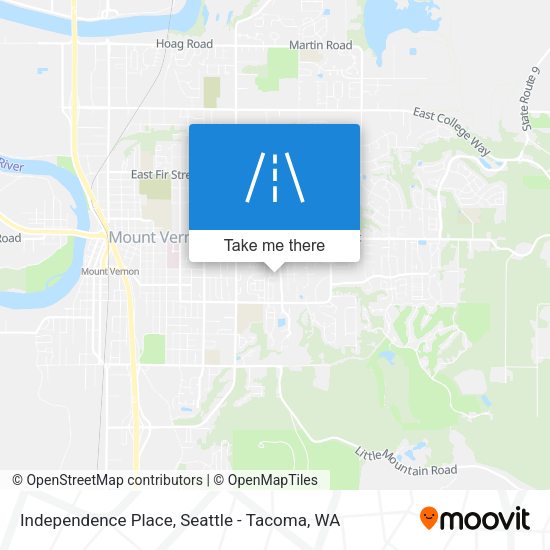 Mapa de Independence Place