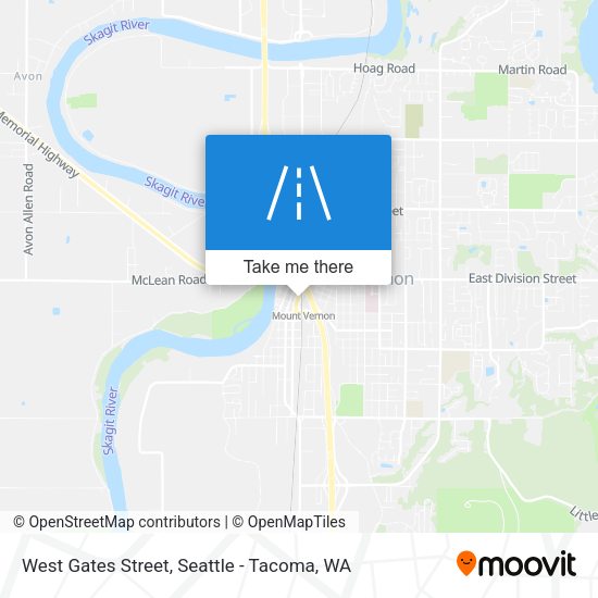 Mapa de West Gates Street