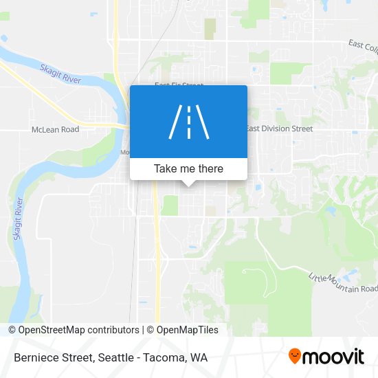 Berniece Street map