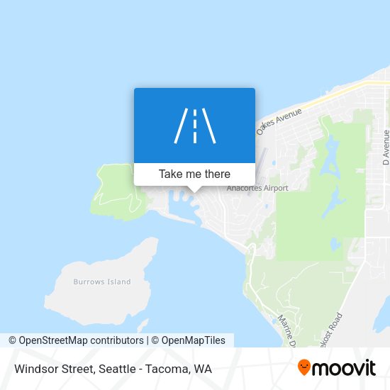 Mapa de Windsor Street