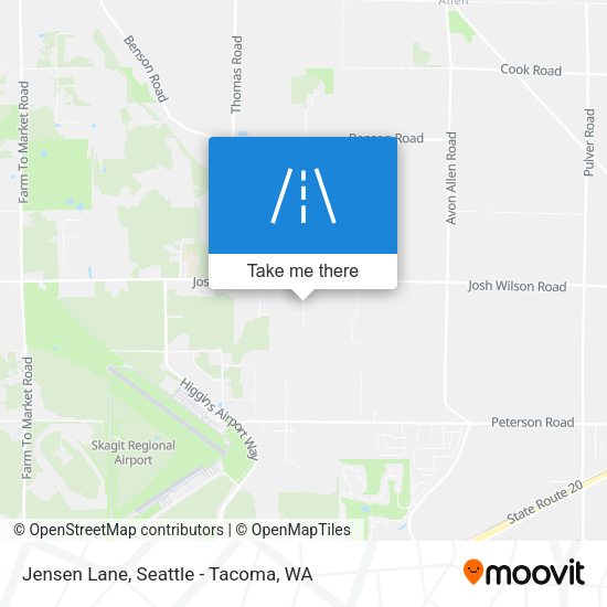 Mapa de Jensen Lane