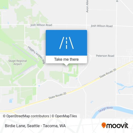 Birdie Lane map