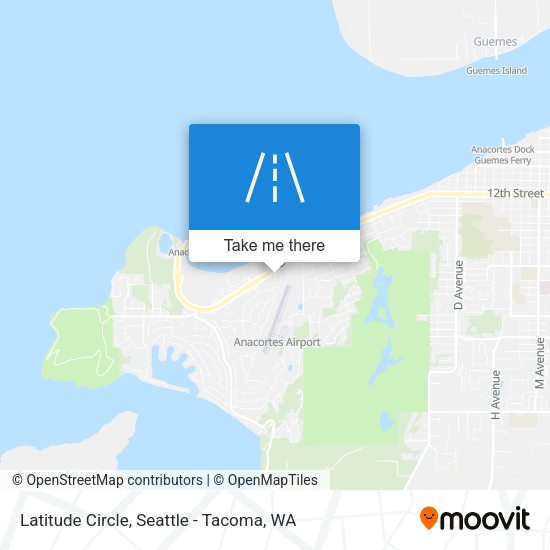Latitude Circle map