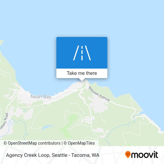 Mapa de Agency Creek Loop