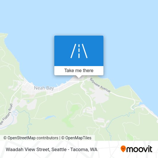 Waadah View Street map