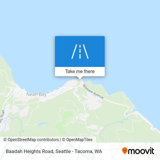 Mapa de Baadah Heights Road