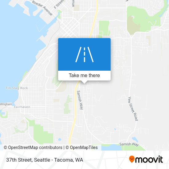 Mapa de 37th Street