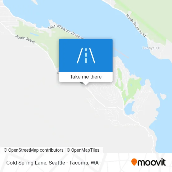 Cold Spring Lane map