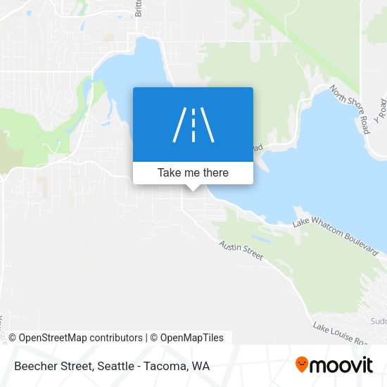 Beecher Street map