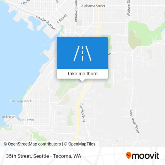 35th Street map