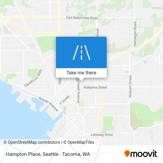 Mapa de Hampton Place