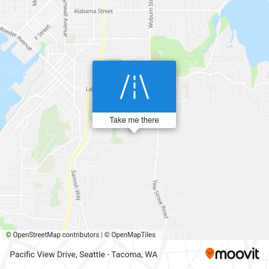 Pacific View Drive map