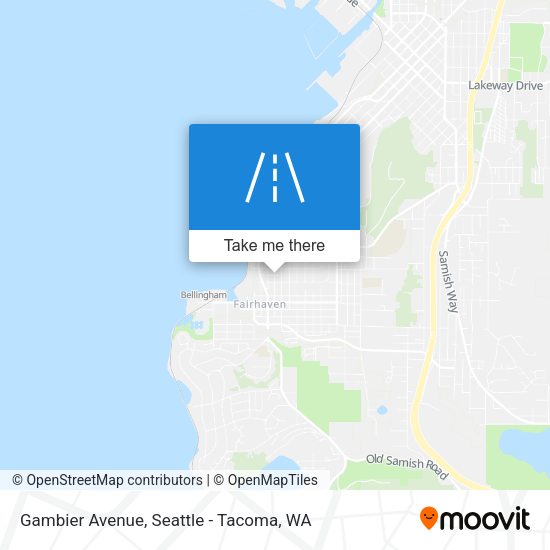 Gambier Avenue map
