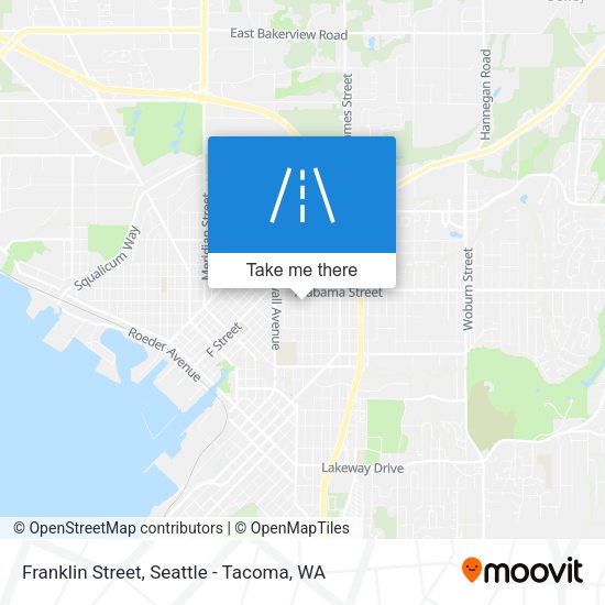 Franklin Street map