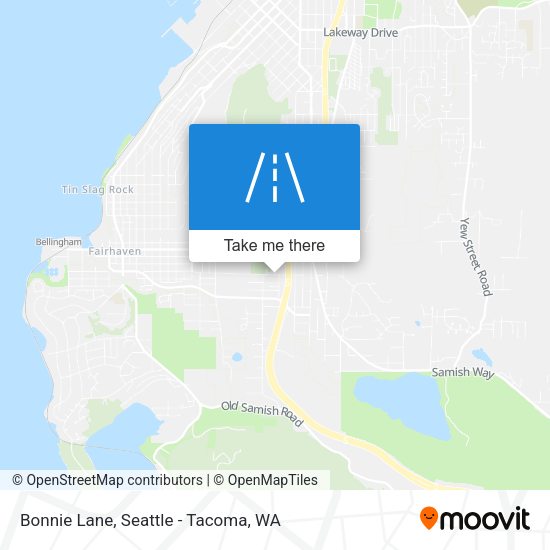 Bonnie Lane map