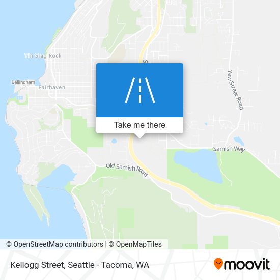 Mapa de Kellogg Street