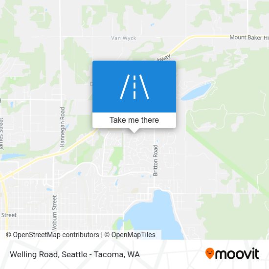 Welling Road map