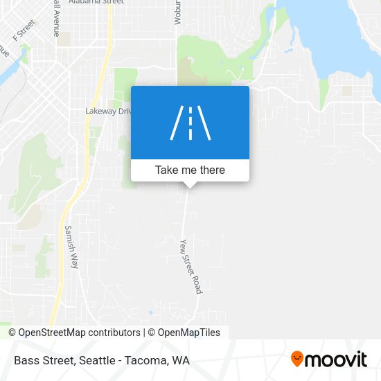 Mapa de Bass Street
