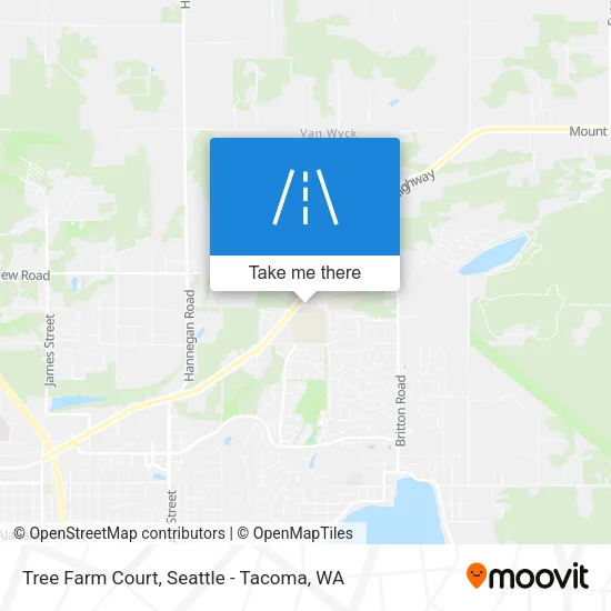 Mapa de Tree Farm Court